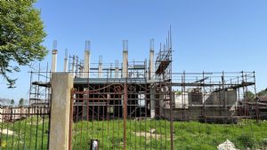 Casa indipendente in costruzione