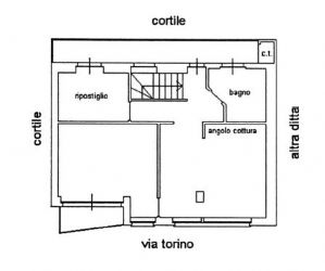 Trilocale indipendente in vendita Nichelino via Torino