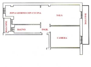 TRILOCALE CON DOPPIA ESPOSIZIONE