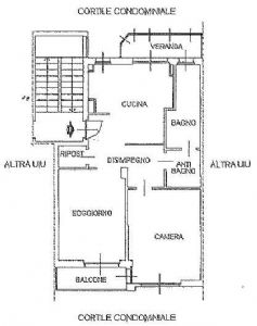 Asti  Nord trilocale con doppia esposizione