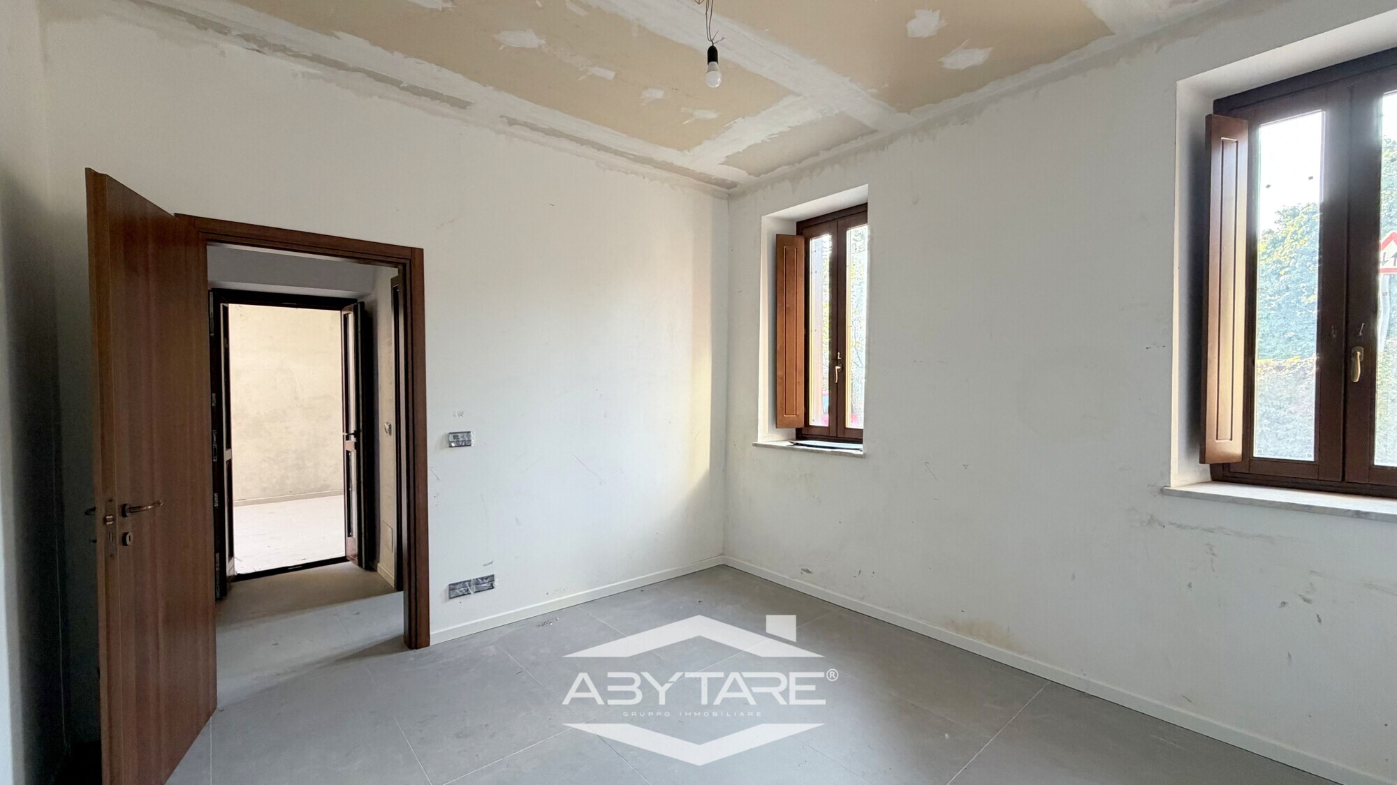 Appartamento con spazio esterno