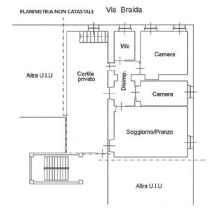 Appartamento con spazio esterno