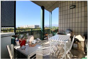 Appartamento panoramico su due livelli con terrazzi Torino Via Rignon 10