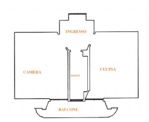 BILOCALE RISTRUTTURATO E ARREDATO A NUOVO !