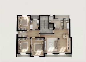 Prestigioso Appartamento in zona Nord (rendering)