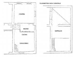 Loft con soppalco in palazzo storico a Carignano