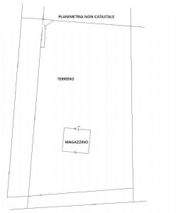 Terreno industriale di 4000 mq con magazzino.
