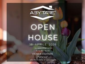 La tua casa Abytare..
OPEN HOUSE  18 APRILE 2026 
...