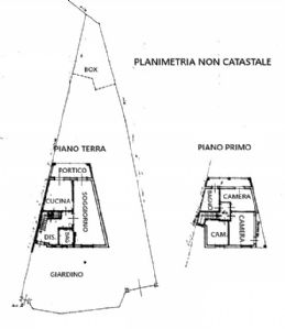 Casa indipendente su 3 lati, con giardino e autorimessa doppia