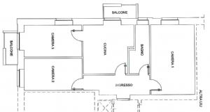 QUADRILOCALE VOLENDO ARREDATO