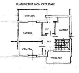 Villetta a schiera indipendente tre lati