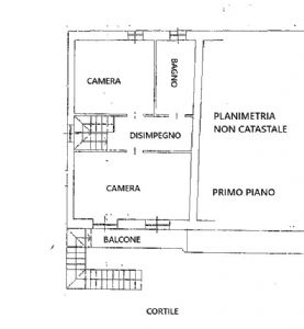 Porzione di casa su due livelli, in bifamiliare